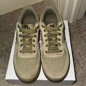 Army green Nike AirForces